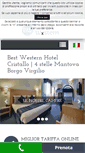 Mobile Screenshot of hotelcristallomantova.it